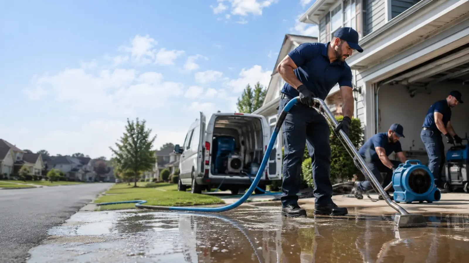Flood Damage Restoration in Bentley, KS